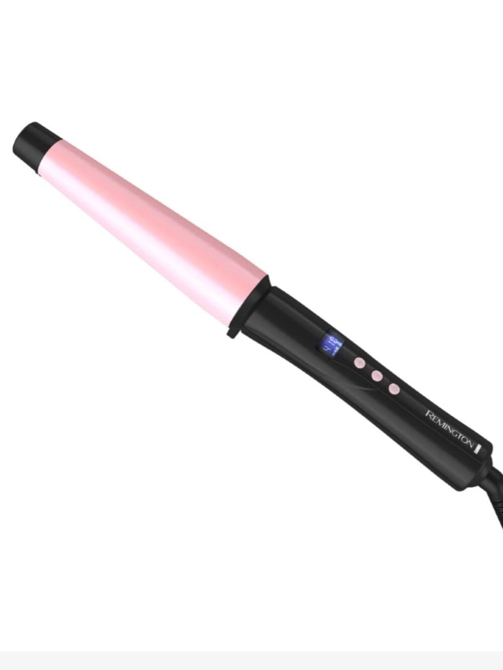 New! Remington CI9538 Pro 1"-1.5" Pearl Ceramic Conical Curling Wand